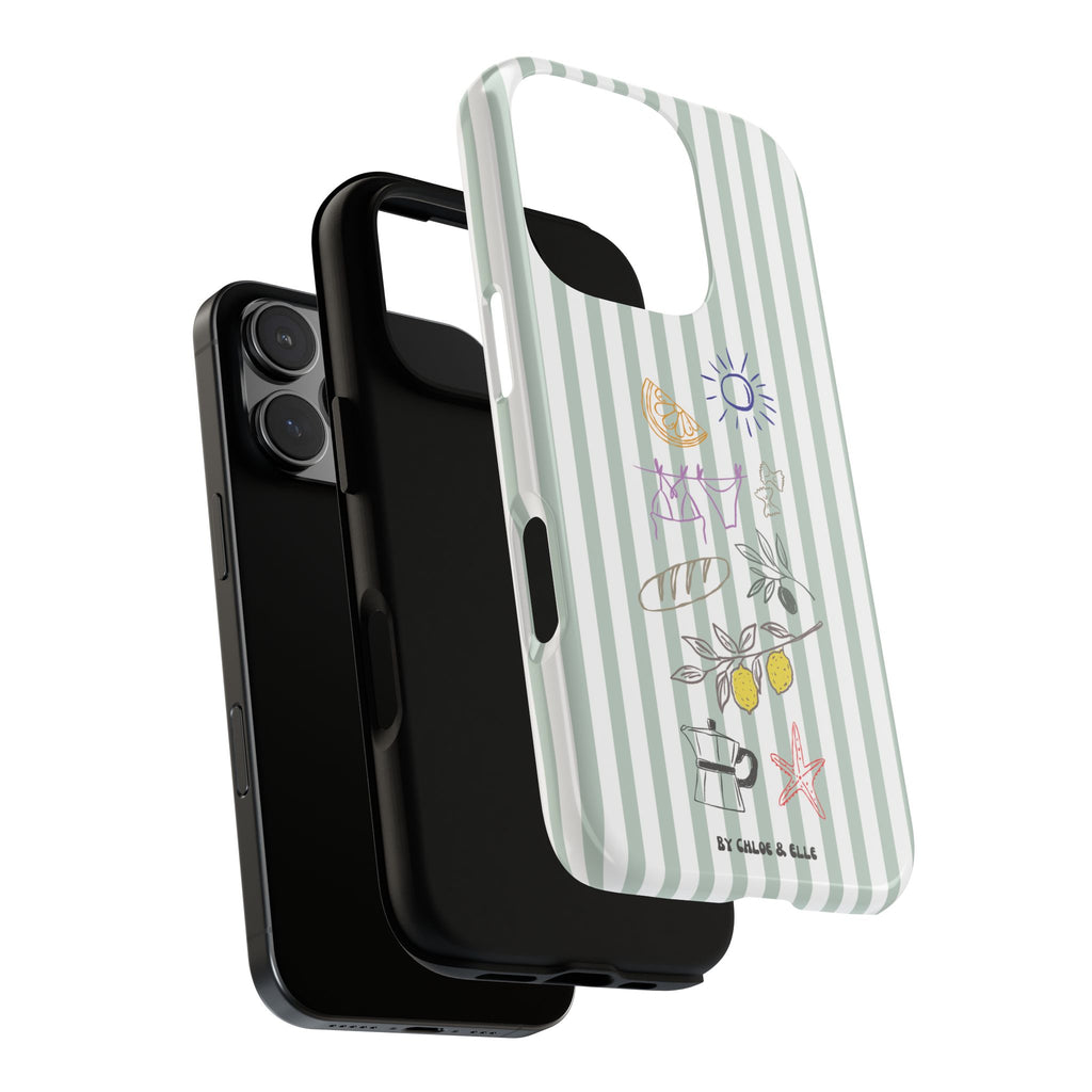 Amalfi Dreaming Olive Phone Case
