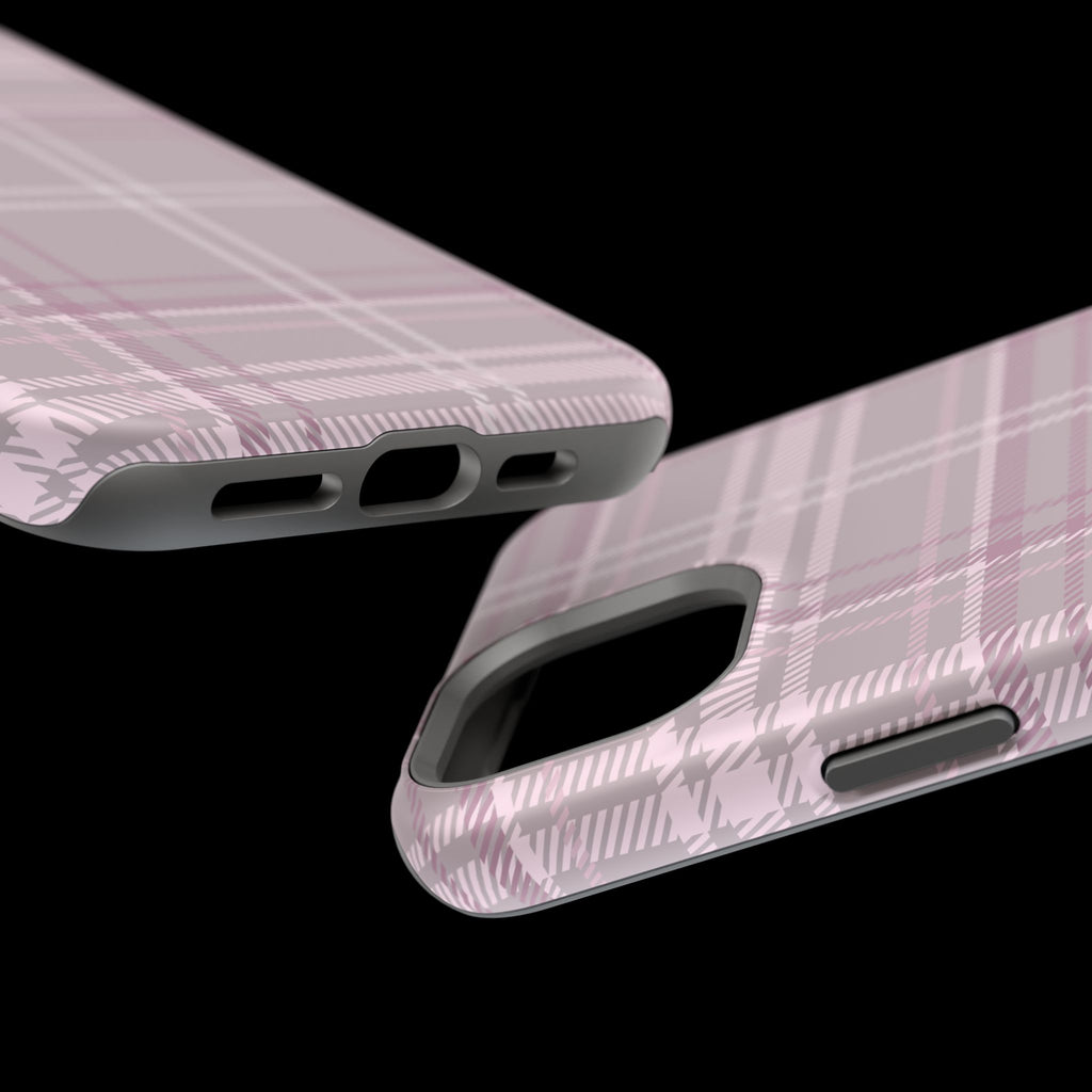 The Plaid Edit Mauve Phone Case
