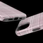 The Plaid Edit Mauve Phone Case