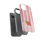 Strawberry Orchard Stripes Phone Case