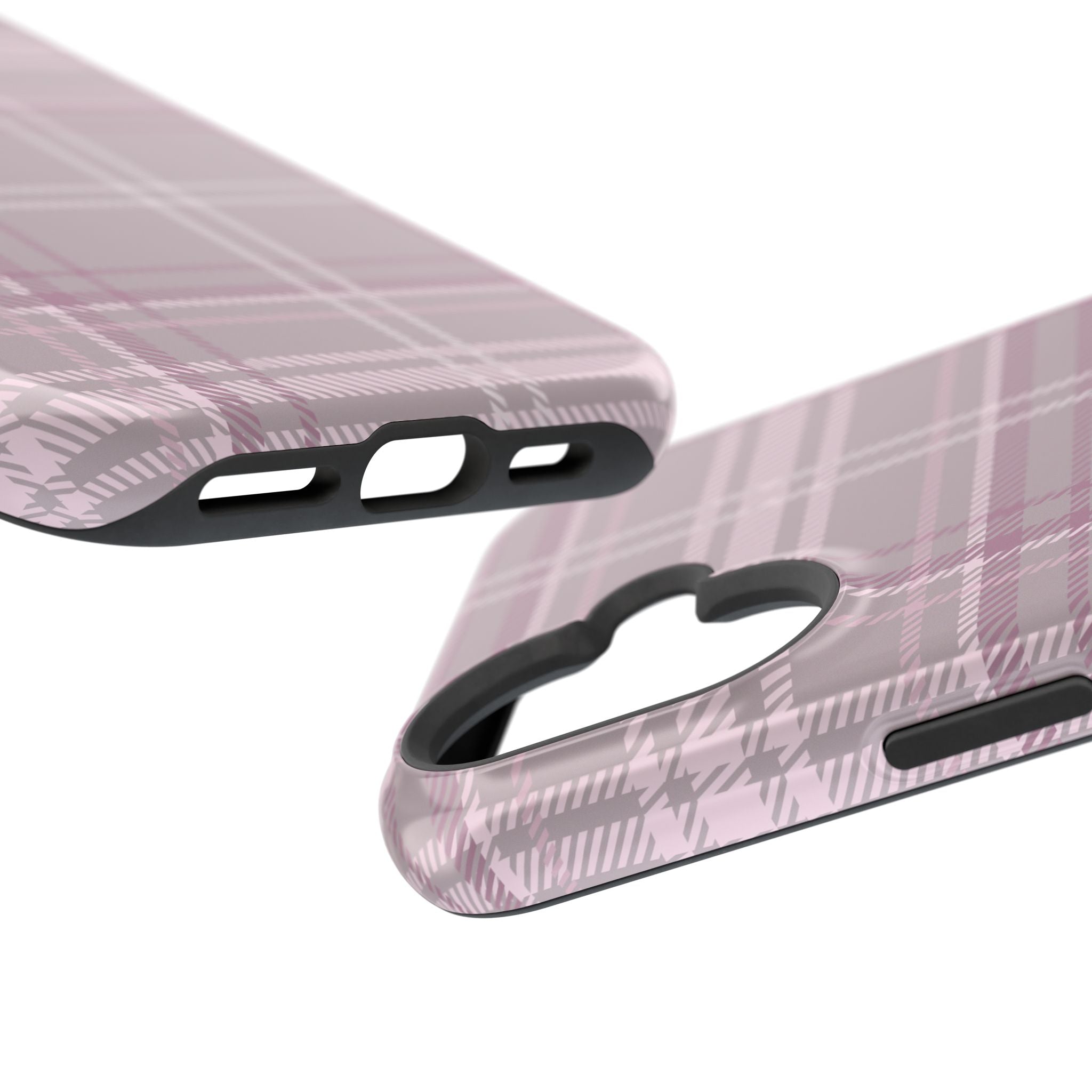 The Plaid Edit Mauve Phone Case