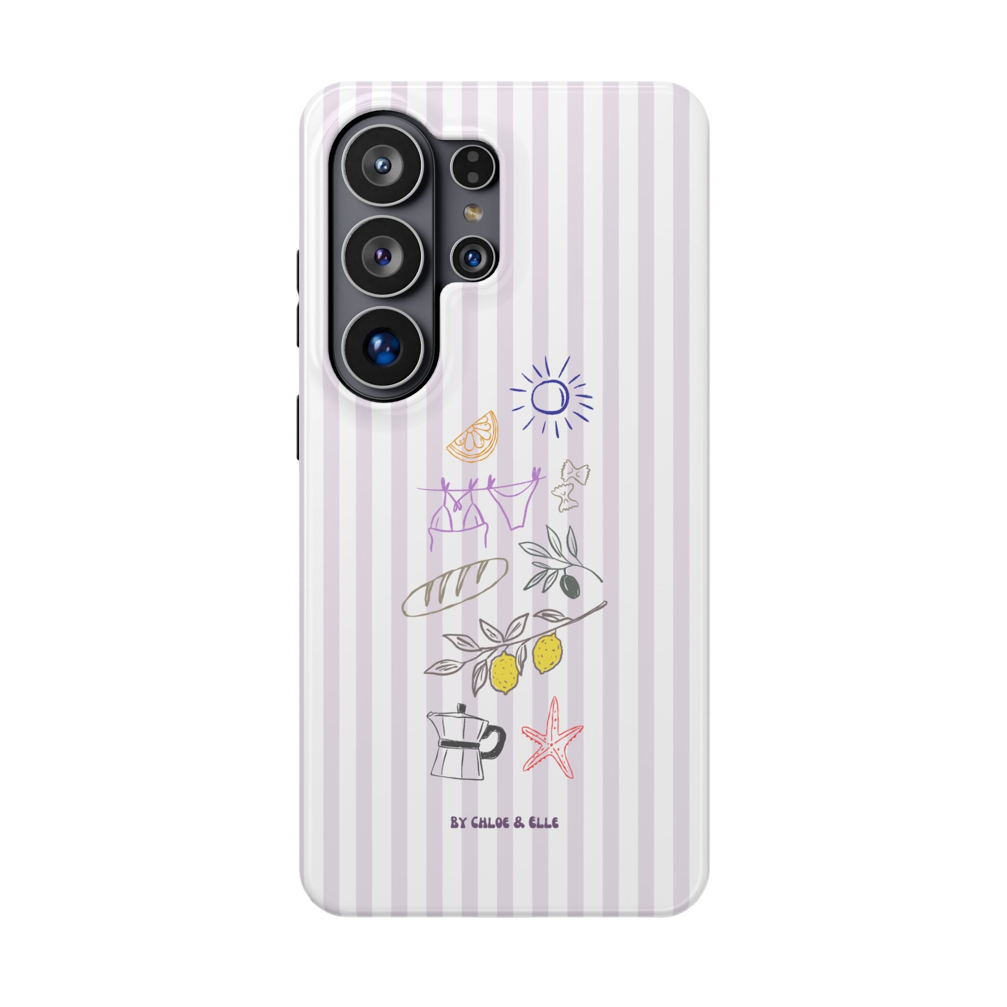 Amalfi Dreaming Petunia Phone Case