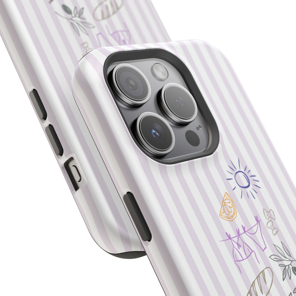 Amalfi Dreaming Petunia Phone Case
