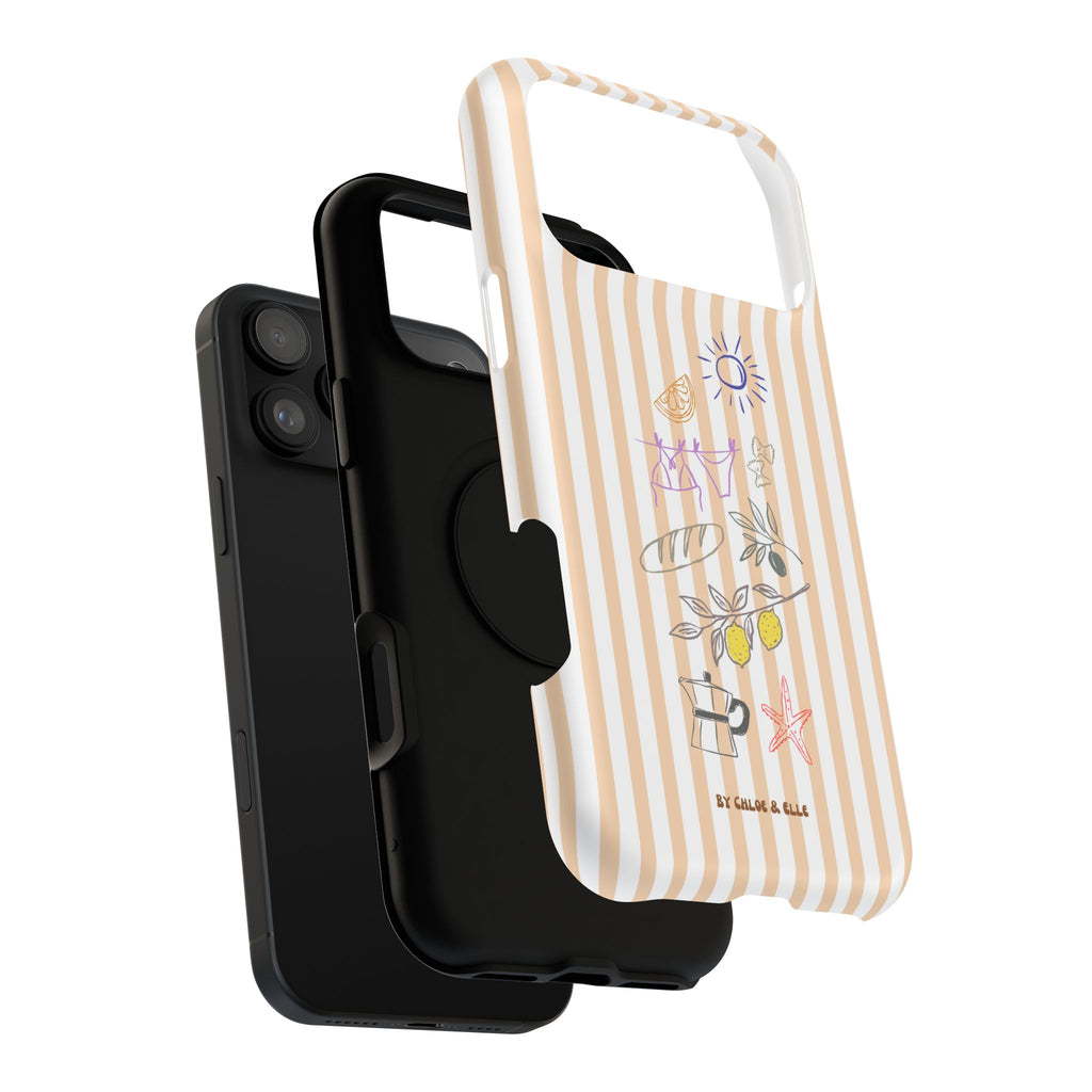 Amalfi Dreaming Peach Phone Case