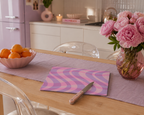 Serenity Waves Glass Cutting Board