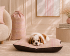 The Plaid Edit Cashmere Pet Bed